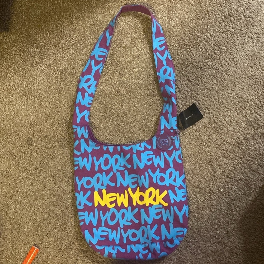 NWT Fashion New York Cross-bod Bag Shoulder Hippie Multi Color Sling Robin Ruth - Picture 12 of 12